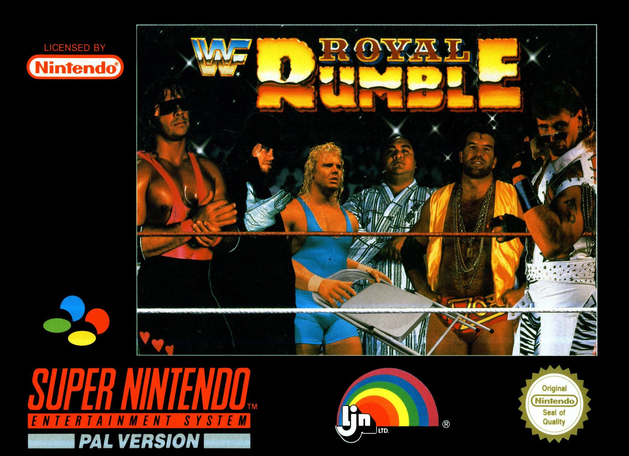 jaquette du jeu vidéo WWF Royal Rumble