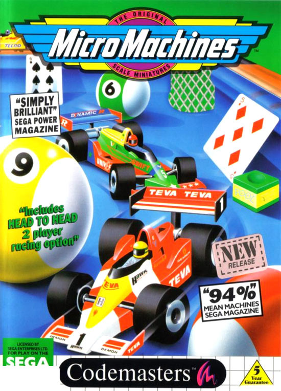 jaquette du jeu vidéo MicroMachines