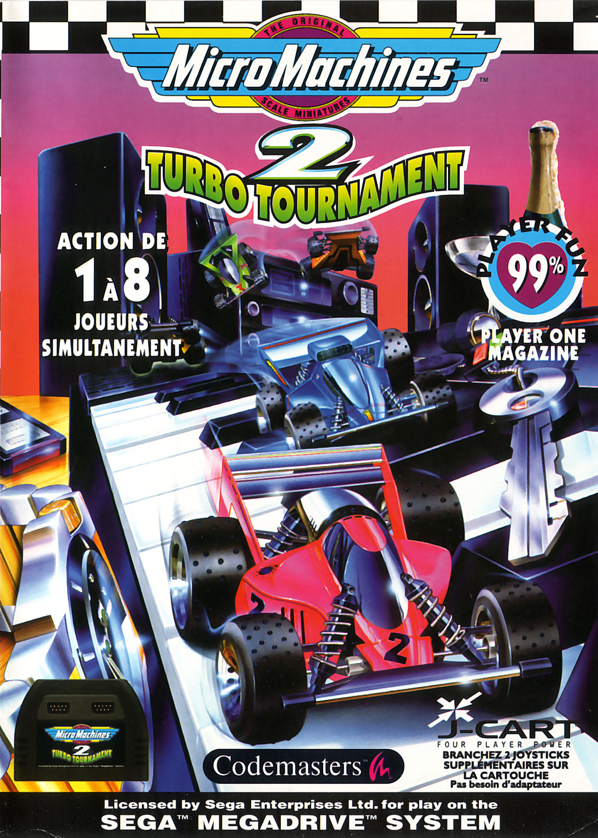 jaquette du jeu vidéo Micro Machines 2: Turbo Tournament