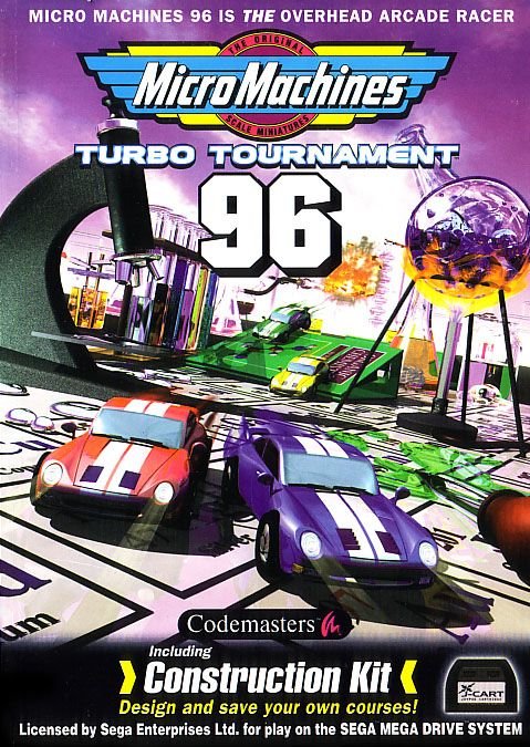 jaquette du jeu vidéo Micro Machines: Turbo Tournament '96