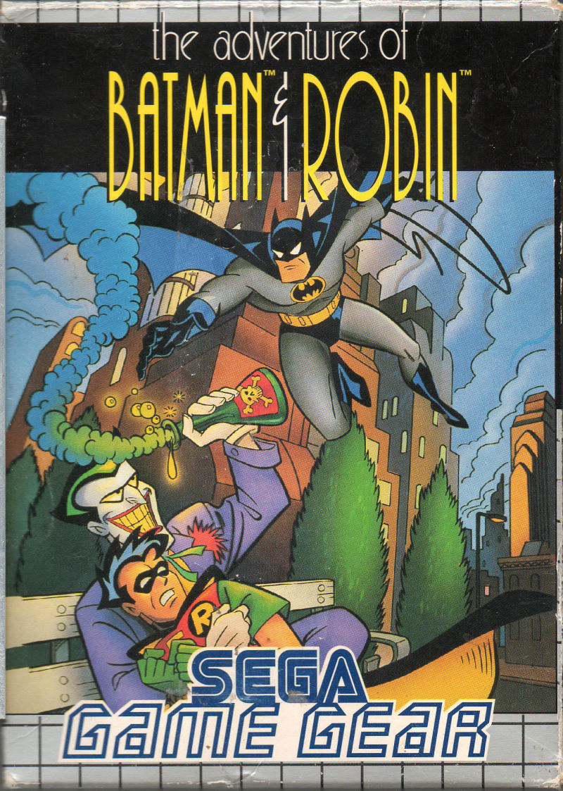 jaquette du jeu vidéo The Adventures of Batman & Robin