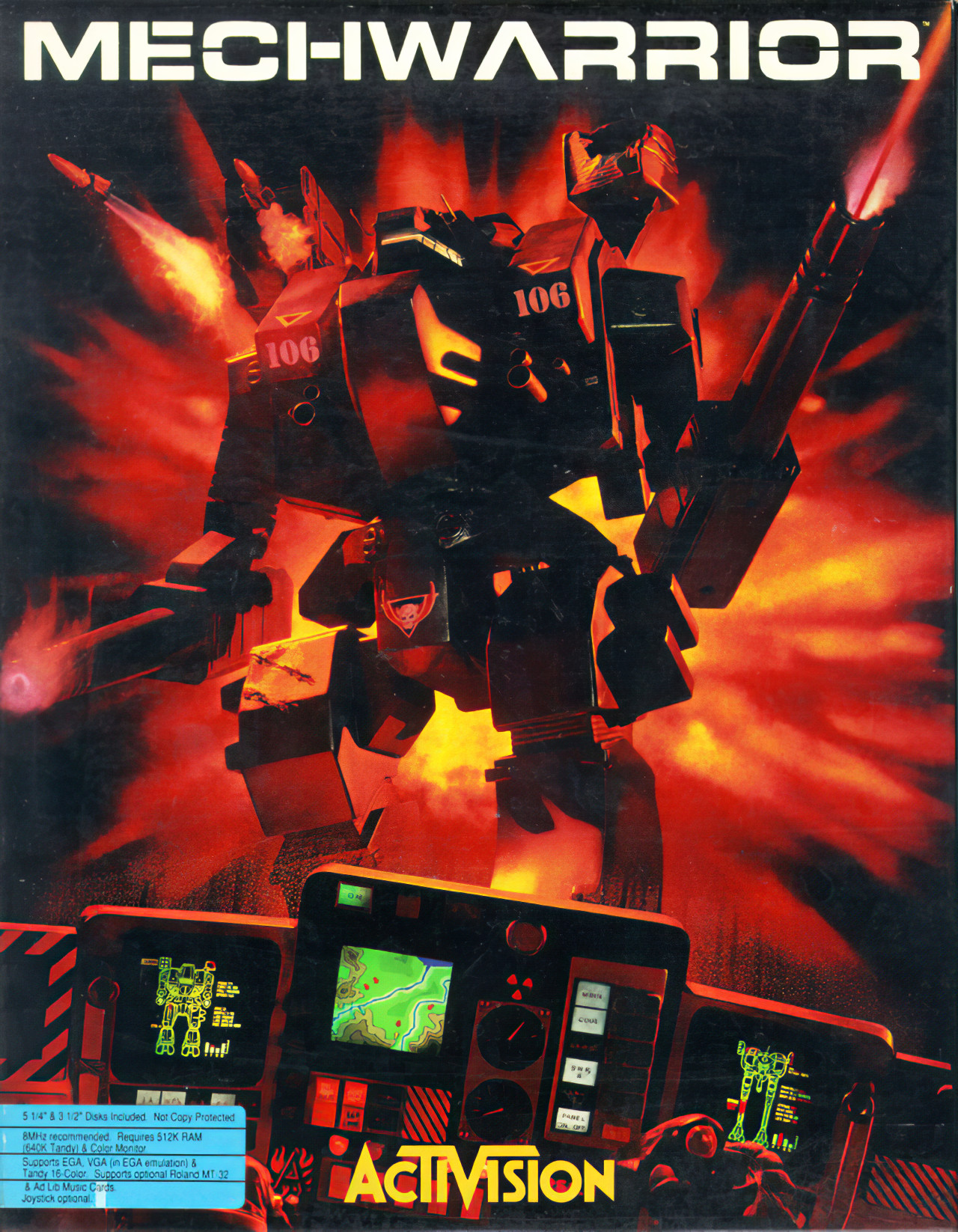 jaquette du jeu vidéo MechWarrior