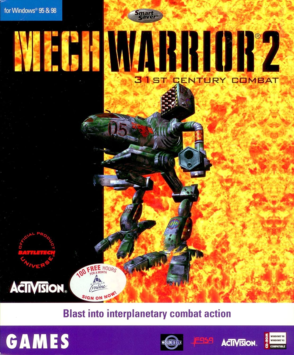 jaquette du jeu vidéo MechWarrior 2: 31st Century Combat