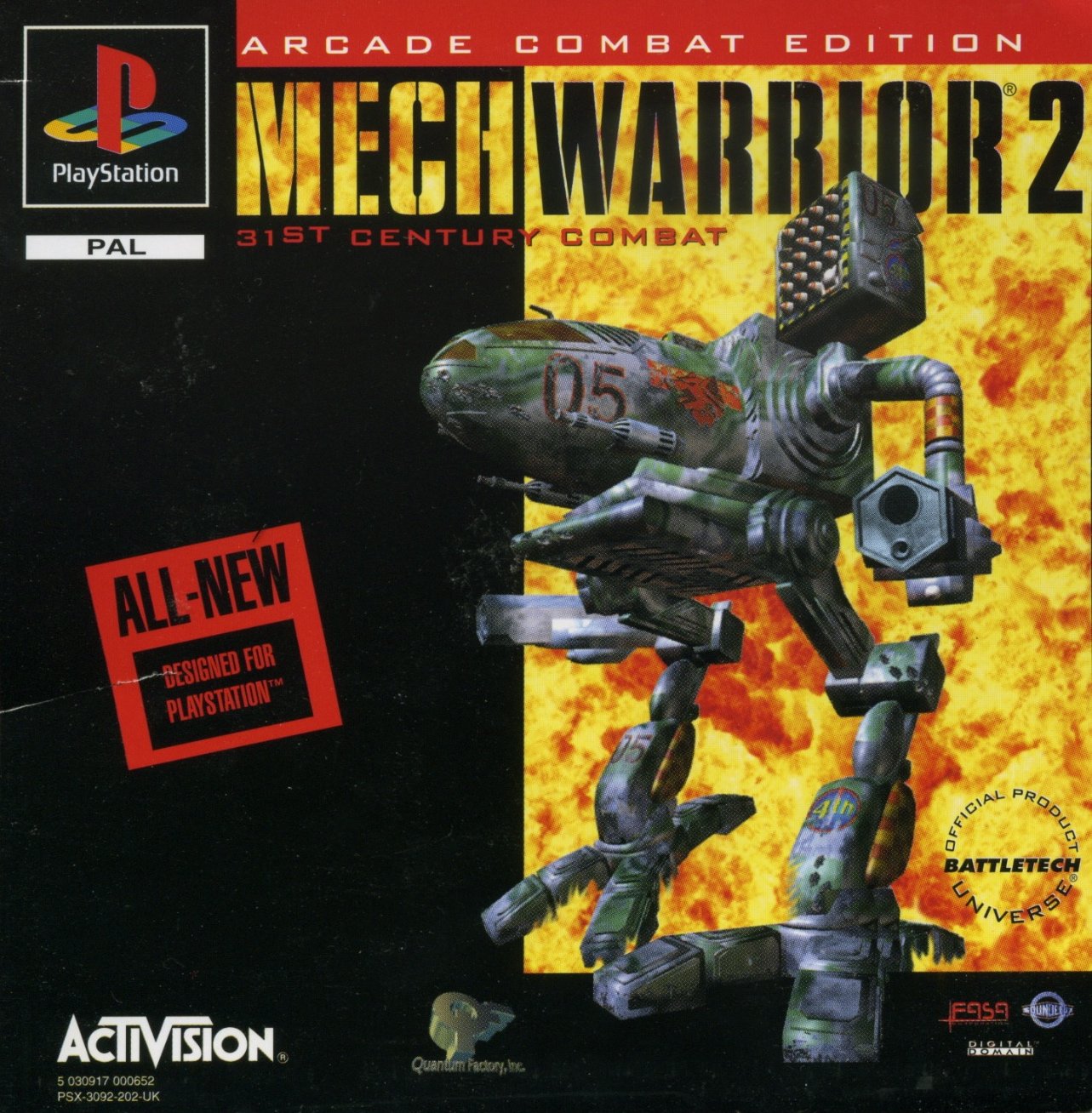 jaquette du jeu vidéo MechWarrior 2: 31st Century Combat