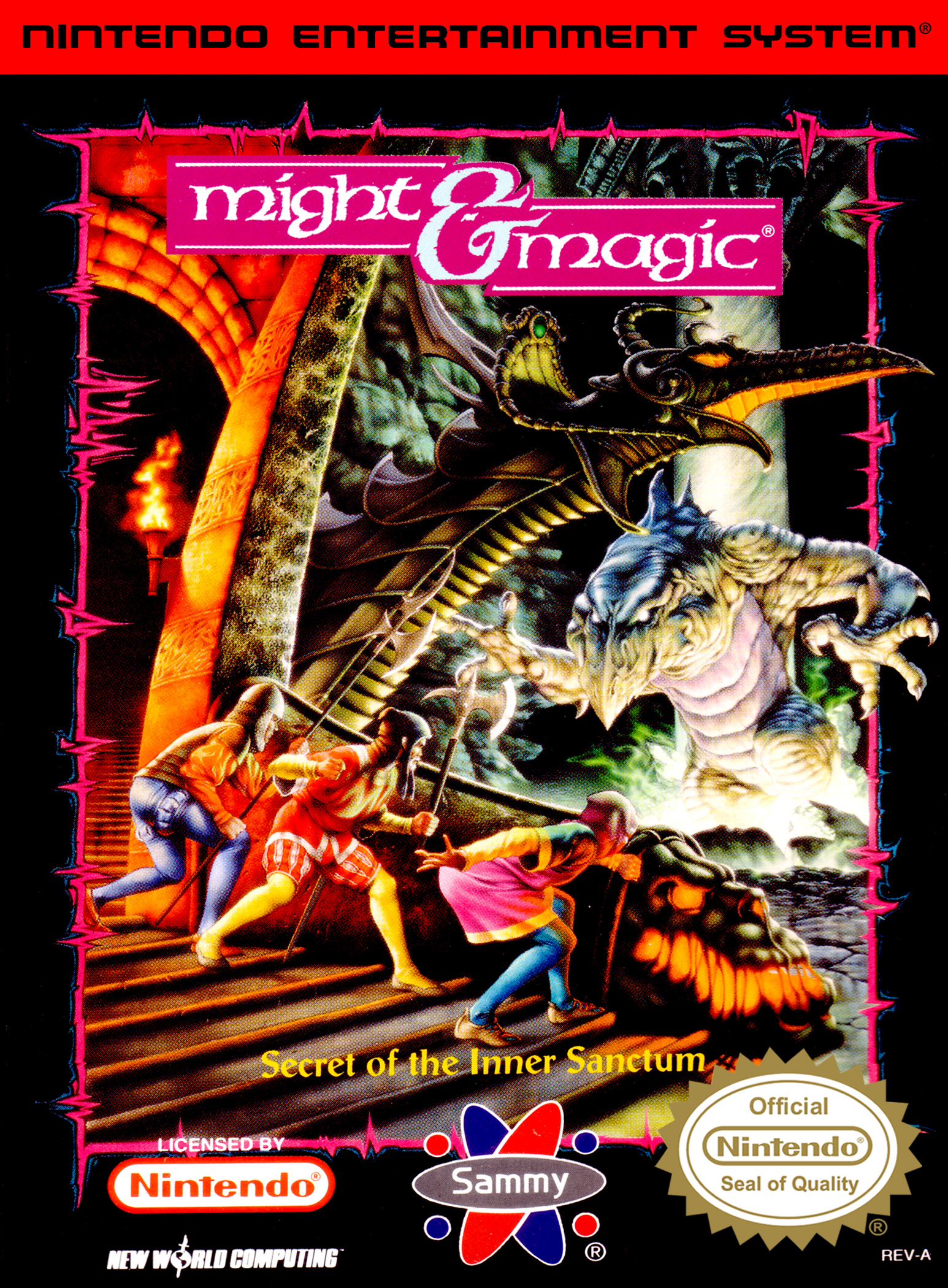 jaquette du jeu vidéo Might and Magic Book One: The Secret of the Inner Sanctum
