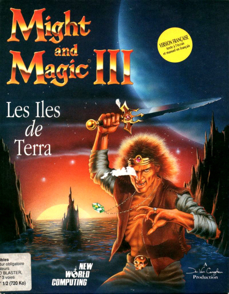 jaquette du jeu vidéo Might and Magic III : Les Îles de Terra
