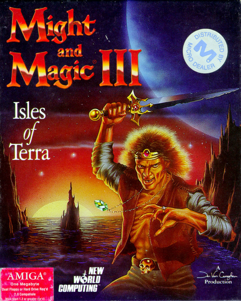 jaquette du jeu vidéo Might and Magic III : Les Îles de Terra
