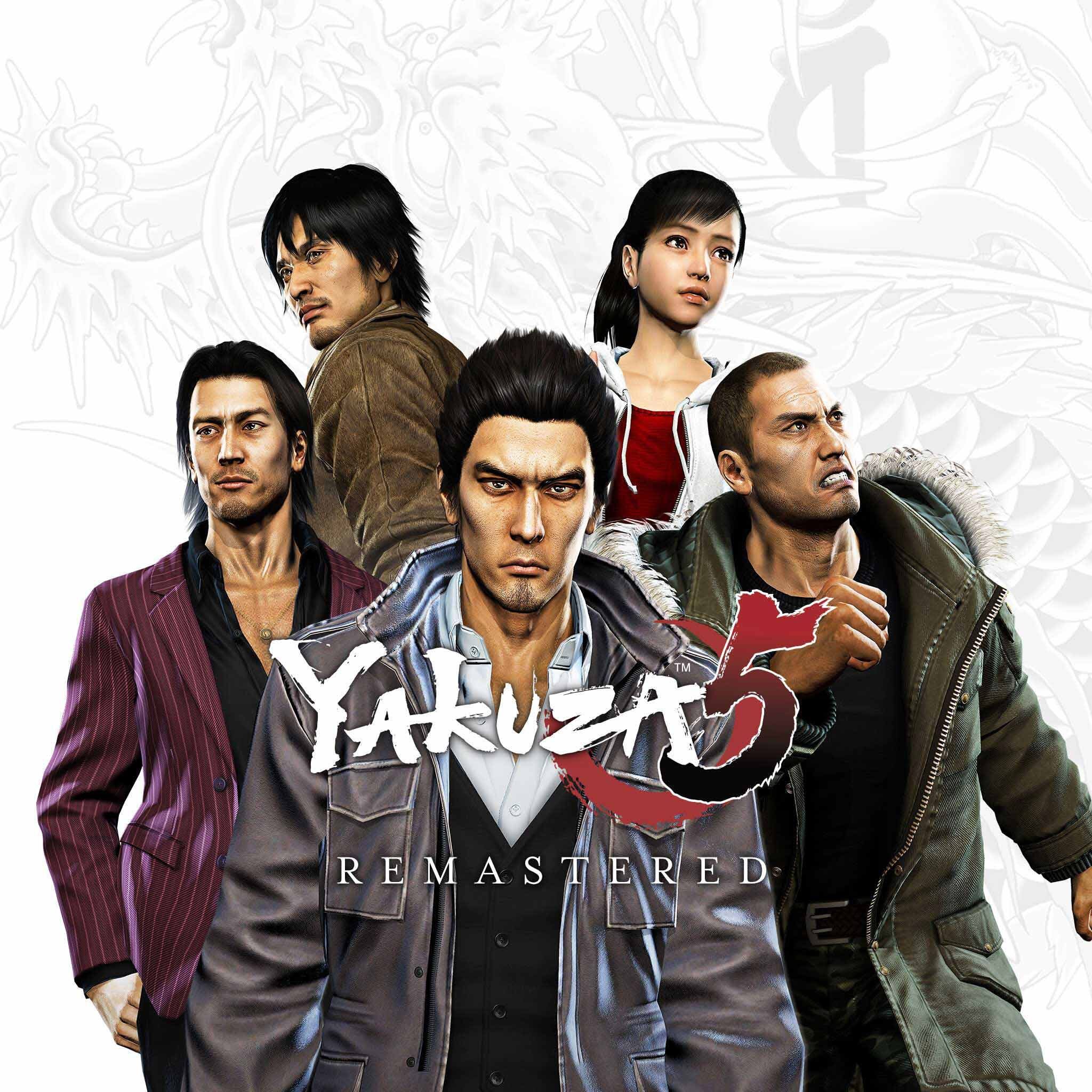 jaquette du jeu vidéo Yakuza 5 Remastered