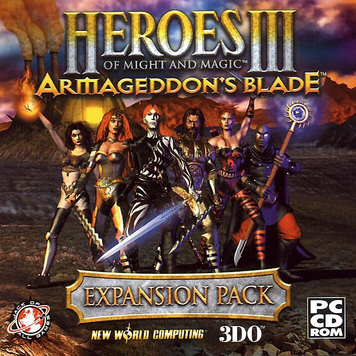 jaquette du jeu vidéo Heroes of Might and Magic III: Armageddon's Blade