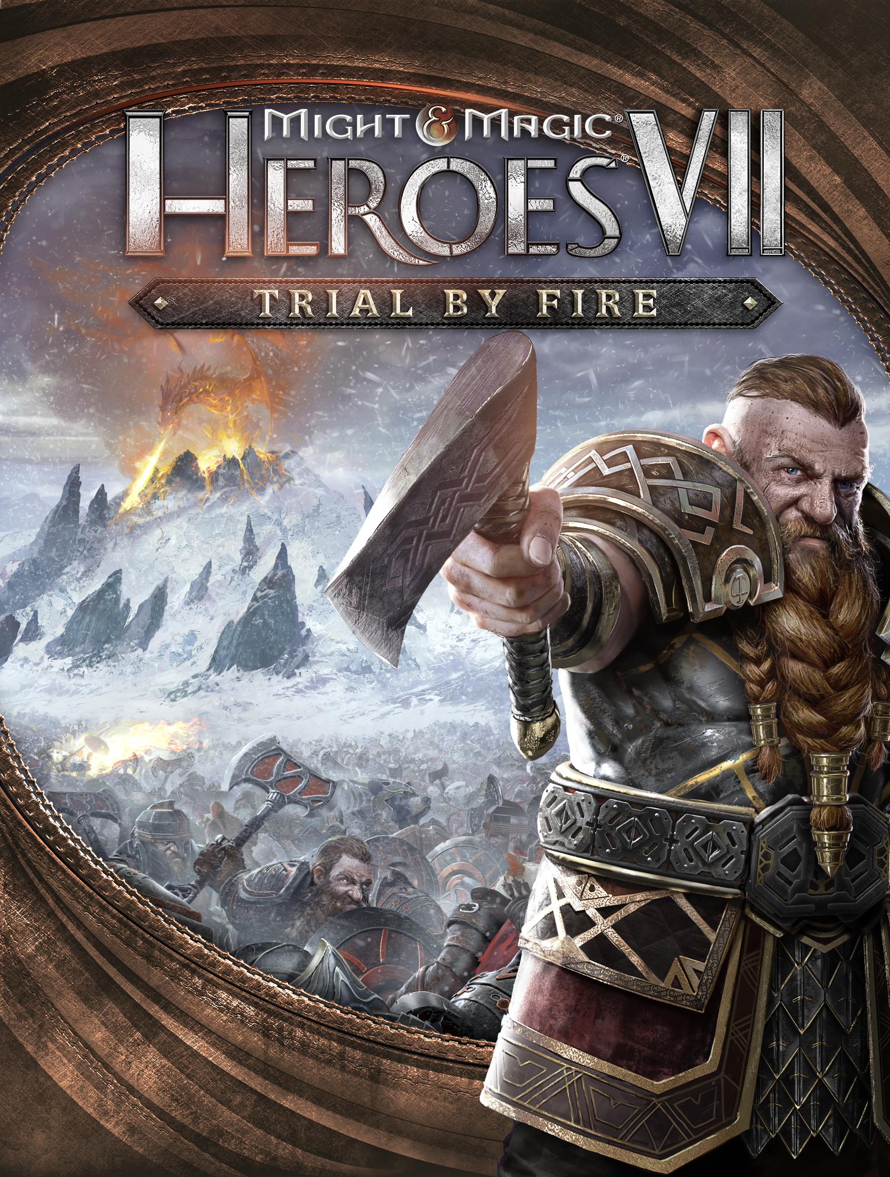 jaquette du jeu vidéo Might & Magic: Heroes VII - Trial by Fire