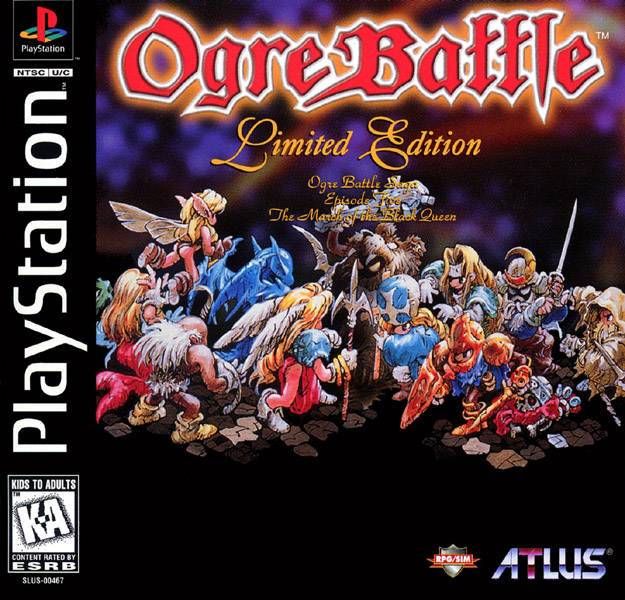 jaquette du jeu vidéo Ogre Battle: The March of the Black Queen