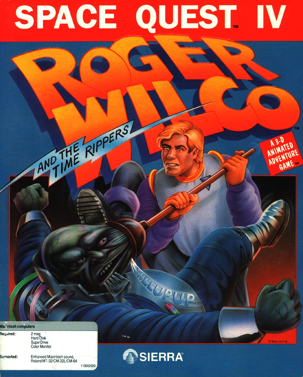 jaquette du jeu vidéo Space Quest 4 : Roger Wilco et les Voyageurs du Temps