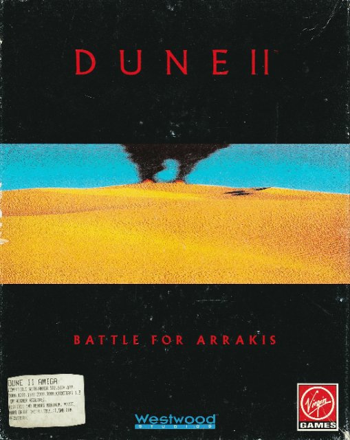 jaquette du jeu vidéo Dune II : La Bataille d'Arrakis