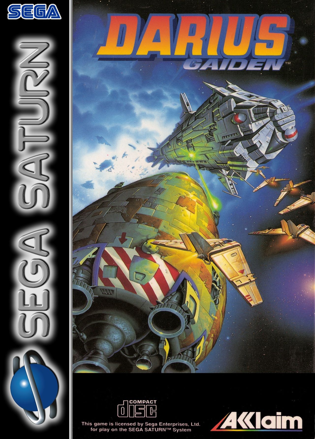 jaquette du jeu vidéo Darius Gaiden