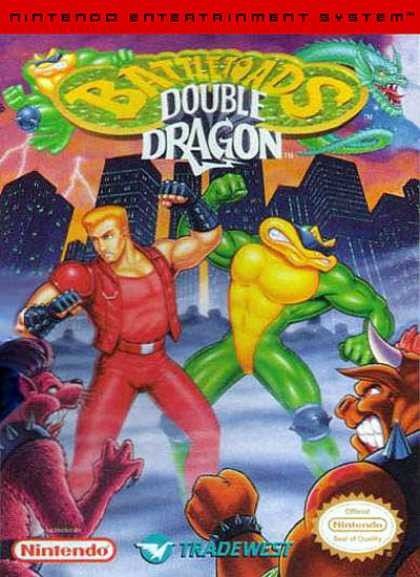 jaquette du jeu vidéo Battletoads Double Dragon