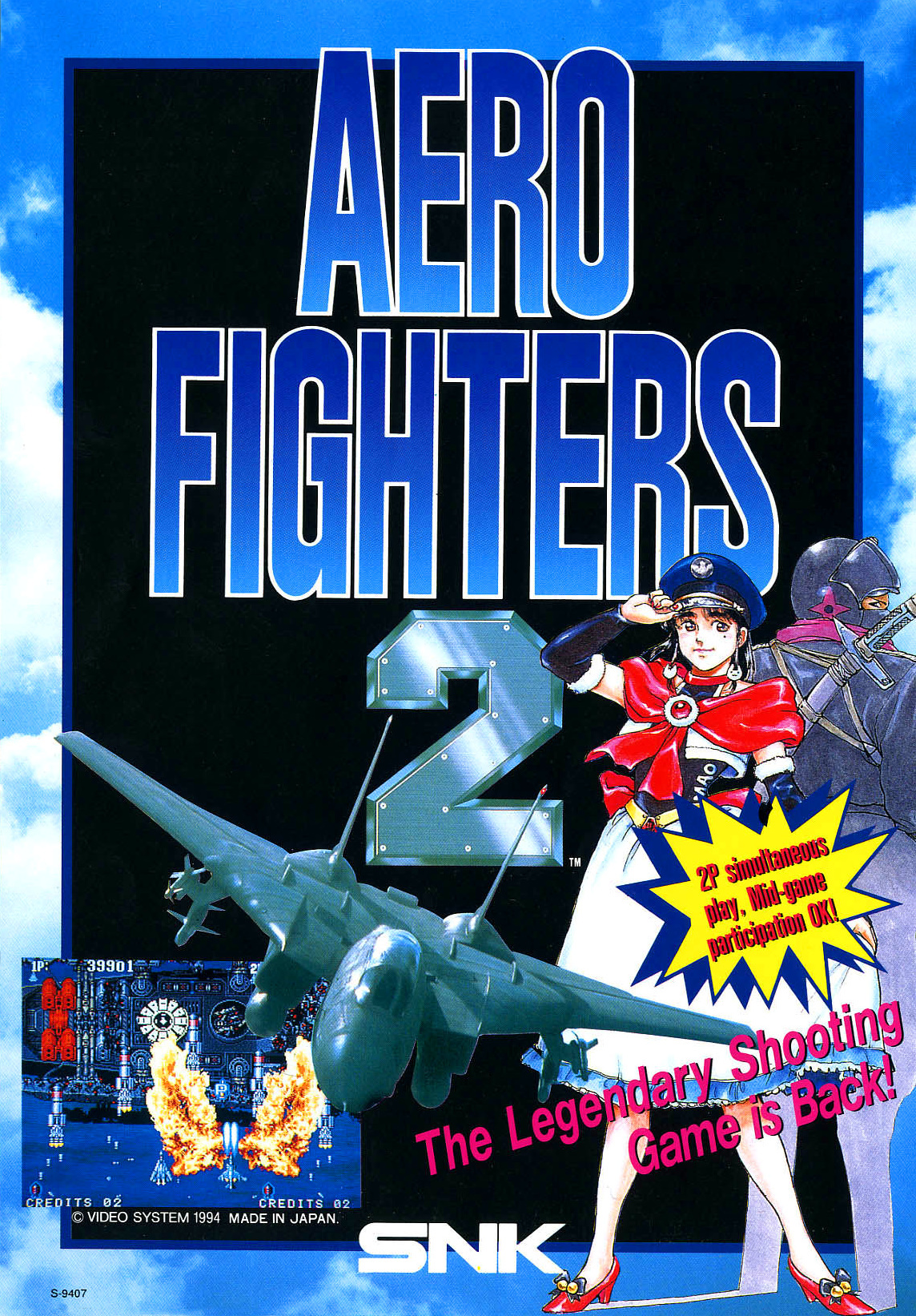 jaquette du jeu vidéo Aero Fighters 2