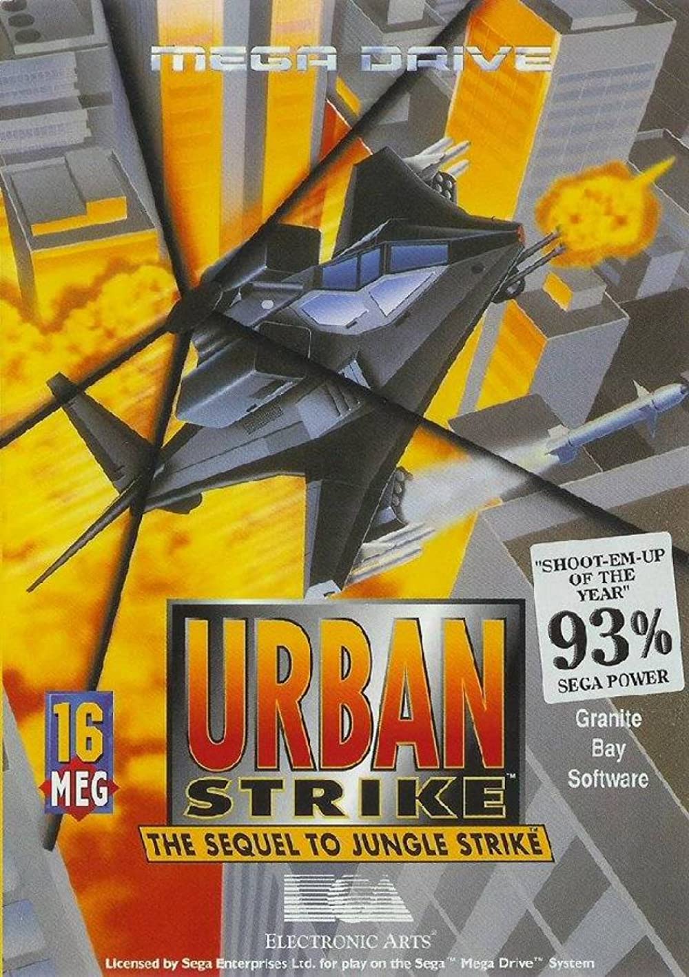 jaquette du jeu vidéo Urban Strike