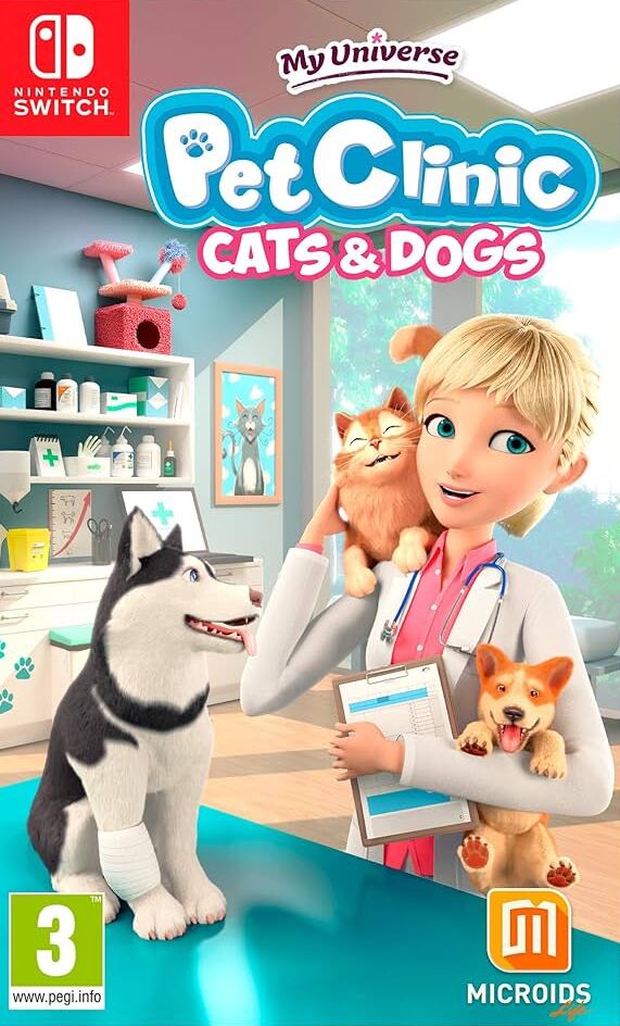 jaquette du jeu vidéo Pet Clinic : Cats & Dogs