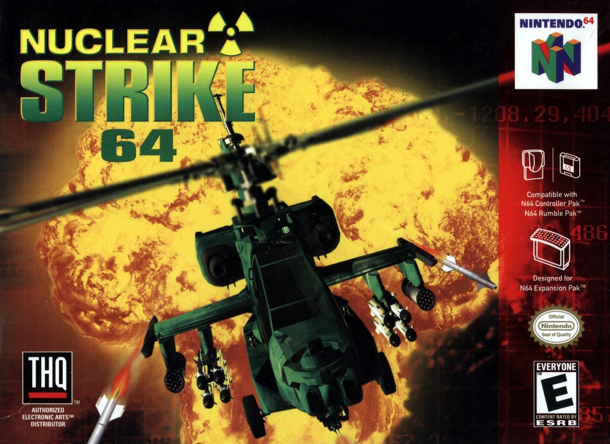 jaquette du jeu vidéo Nuclear Strike