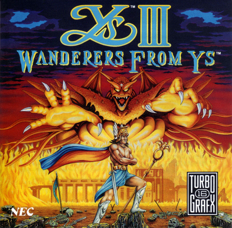 jaquette du jeu vidéo Ys III: Wanderers from Ys