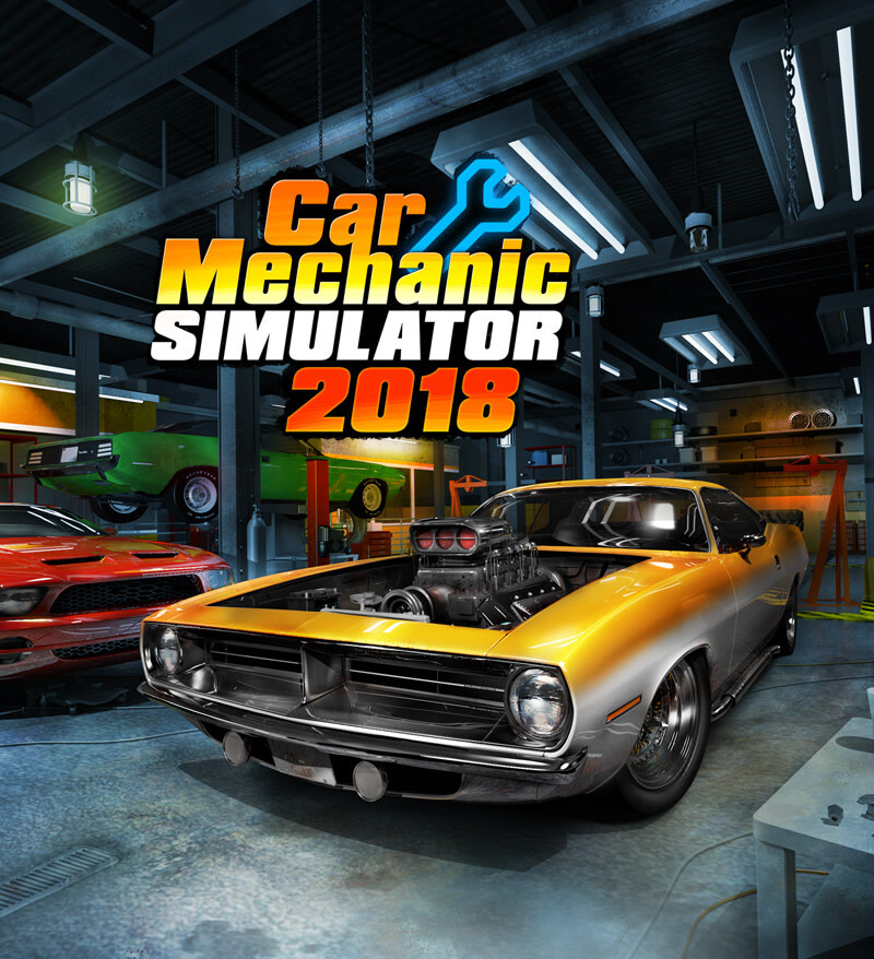 jaquette du jeu vidéo Car Mechanic Simulator 2018