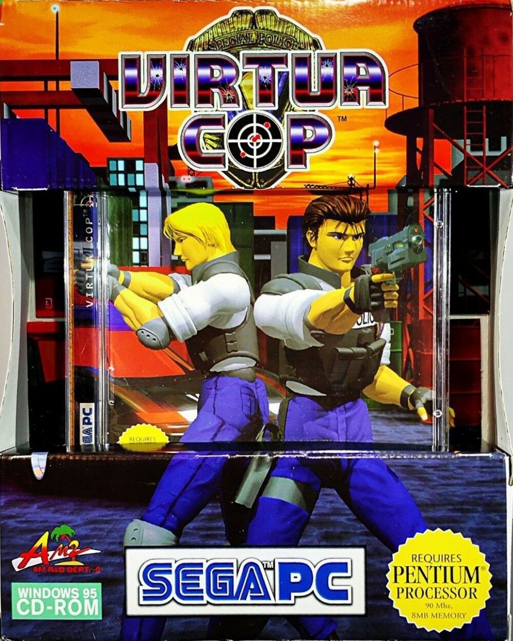 jaquette du jeu vidéo Virtua Cop