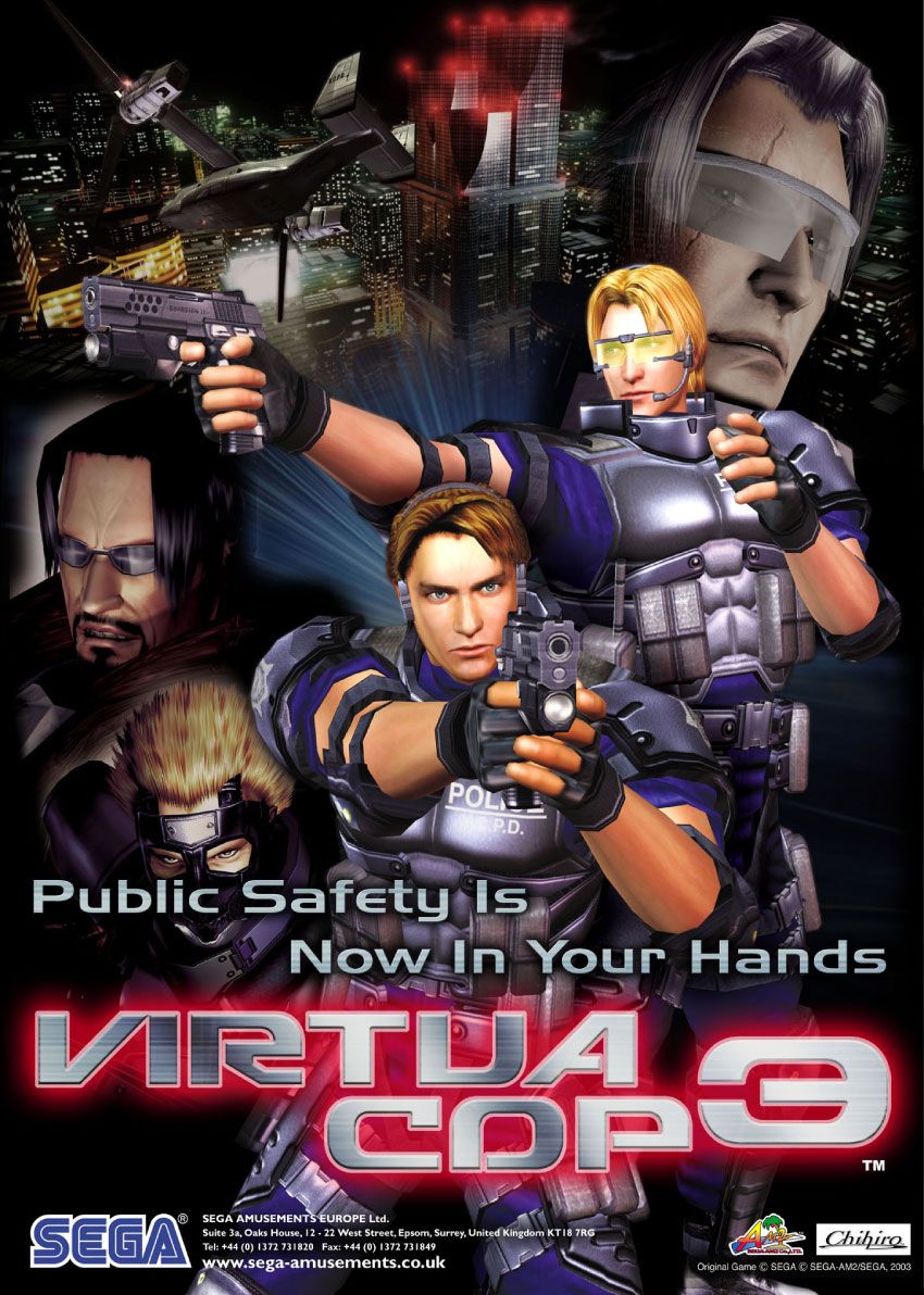 jaquette du jeu vidéo Virtua Cop 3