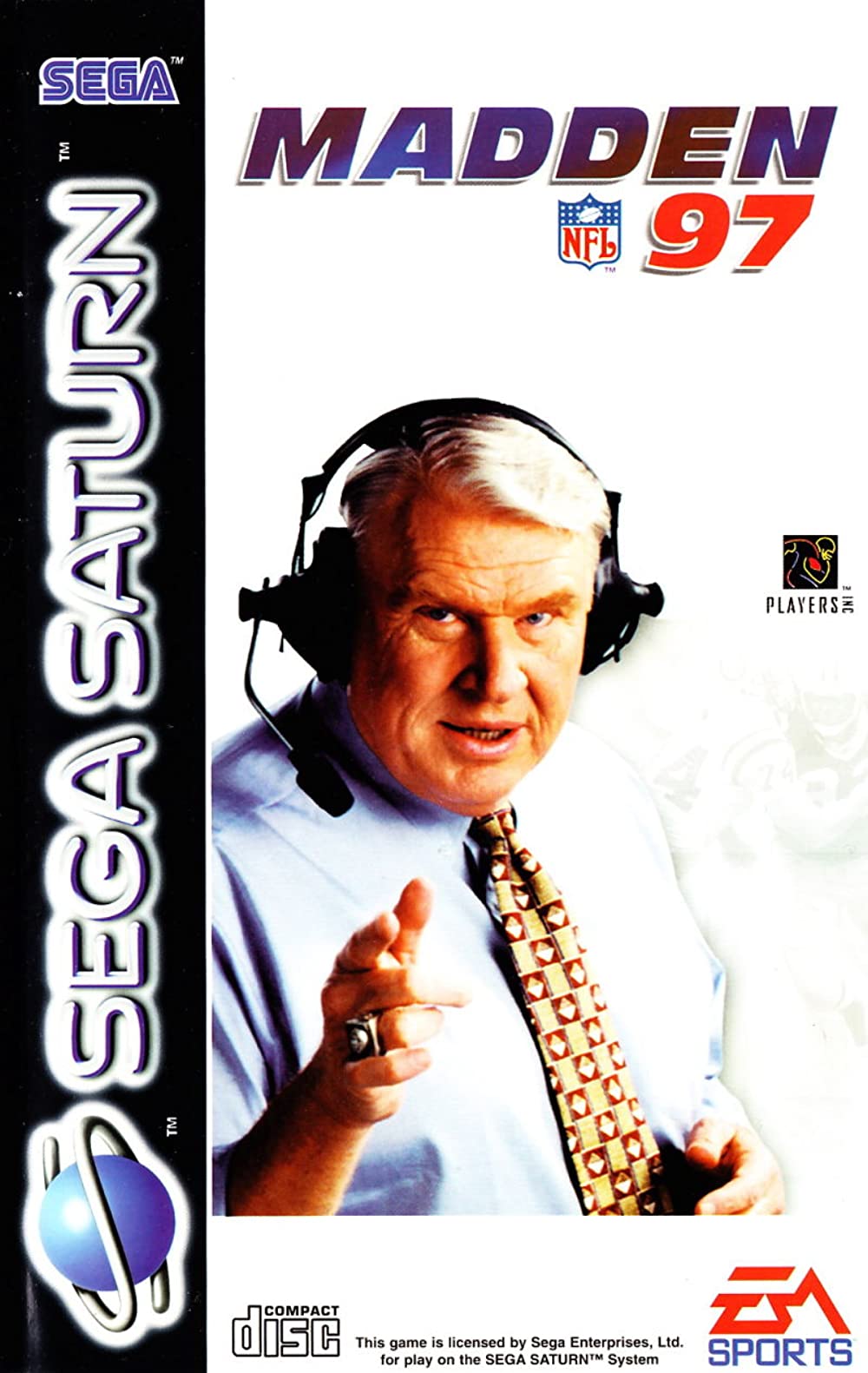 jaquette du jeu vidéo Madden NFL 97