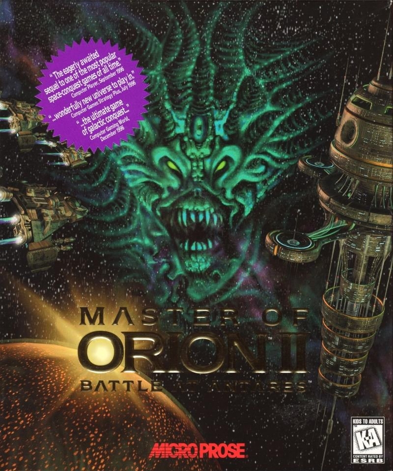 jaquette du jeu vidéo Master of Orion II: Battle at Antares