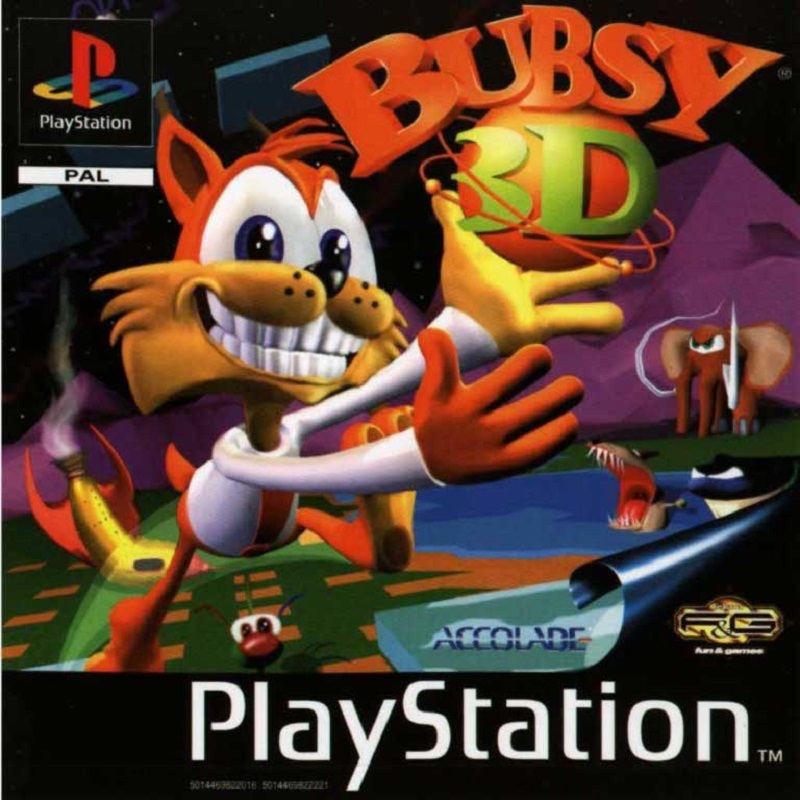 jaquette du jeu vidéo Bubsy 3D