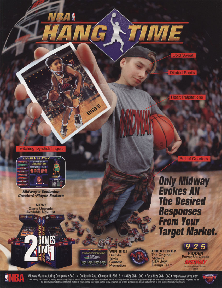 jaquette du jeu vidéo NBA Hang Time