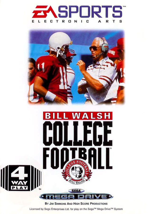 jaquette du jeu vidéo Bill Walsh College Football