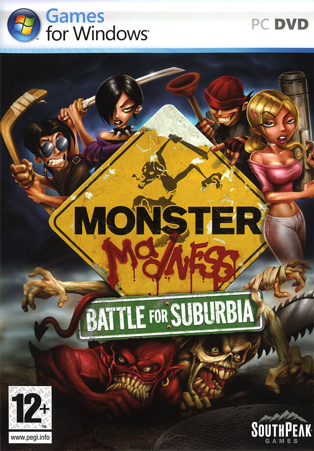 jaquette du jeu vidéo Monster Madness : Battle for Suburbia