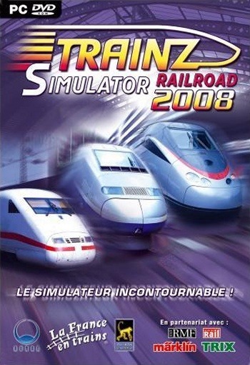 jaquette du jeu vidéo Trainz Railroad Simulator 2008