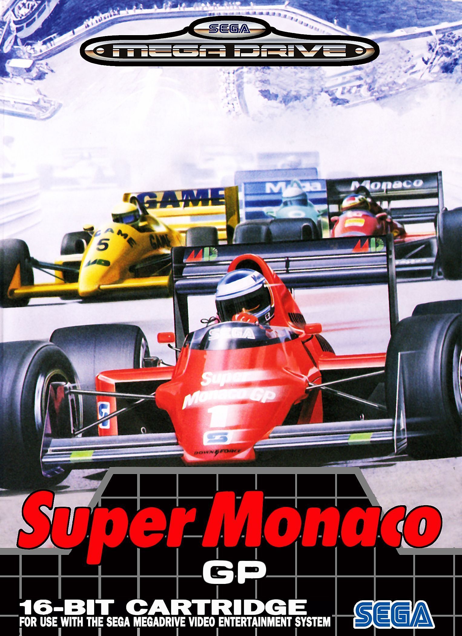 jaquette du jeu vidéo Super Monaco GP