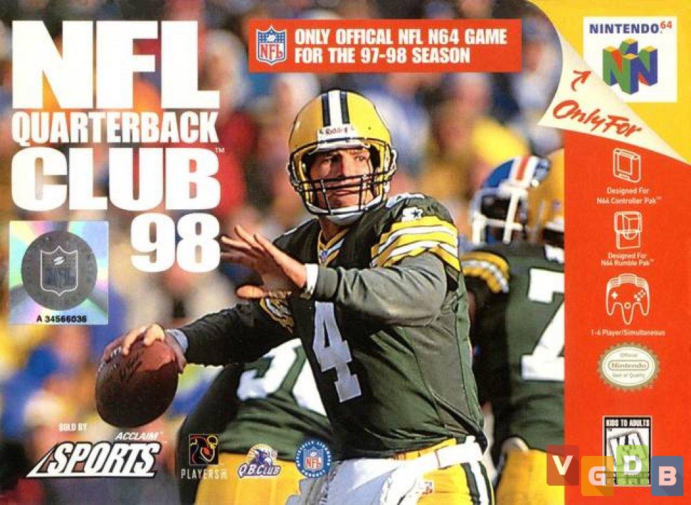 jaquette du jeu vidéo NFL Quarterback Club 98