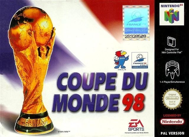 jaquette du jeu vidéo Coupe du Monde 98