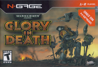jaquette du jeu vidéo Warhammer 40,000 : Glory in Death