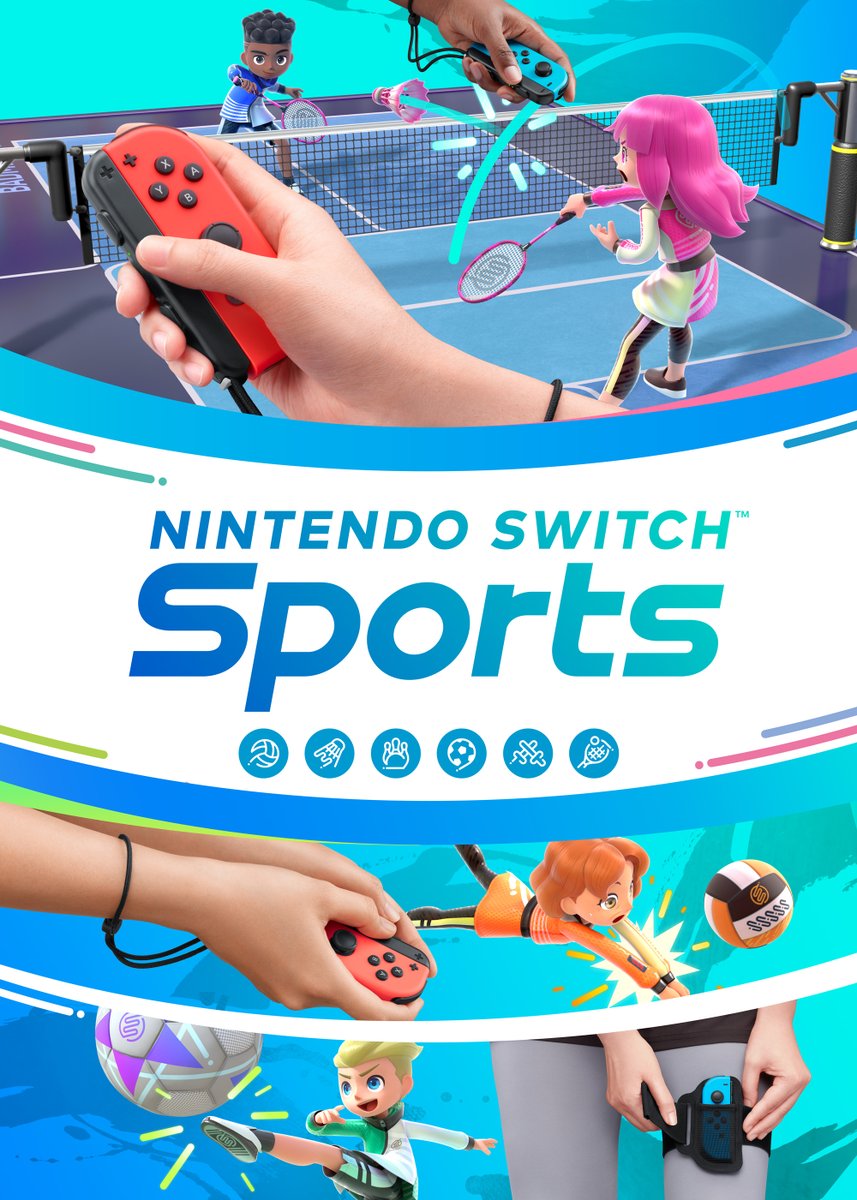jaquette du jeu vidéo Nintendo Switch Sports