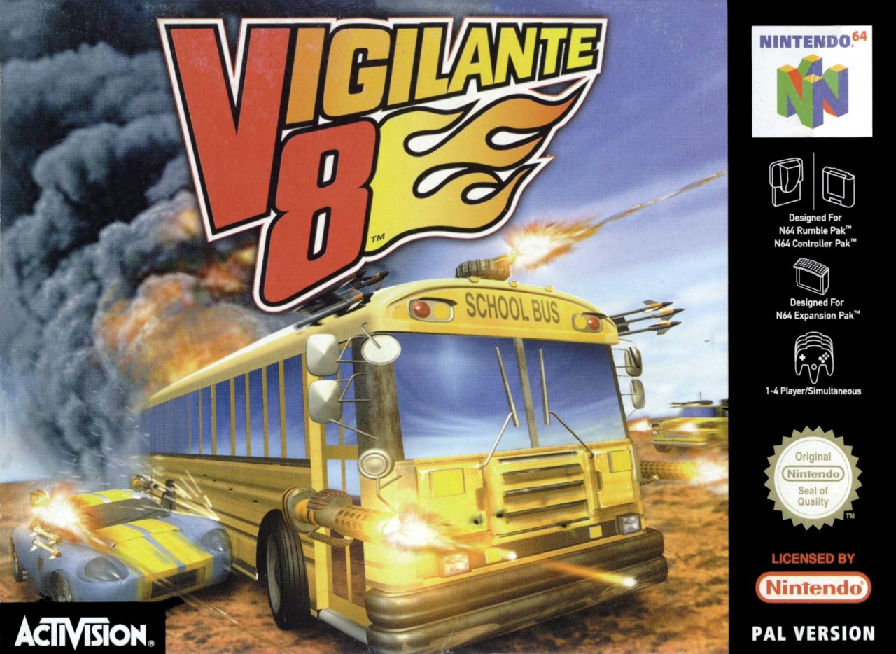 jaquette du jeu vidéo Vigilante 8