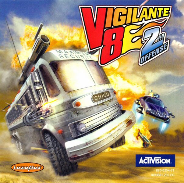 jaquette du jeu vidéo Vigilante 8:Second Offense