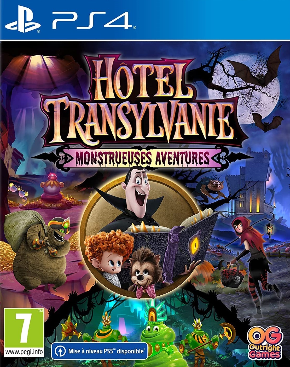 jaquette du jeu vidéo Hôtel Transylvanie : Monstrueuses aventures