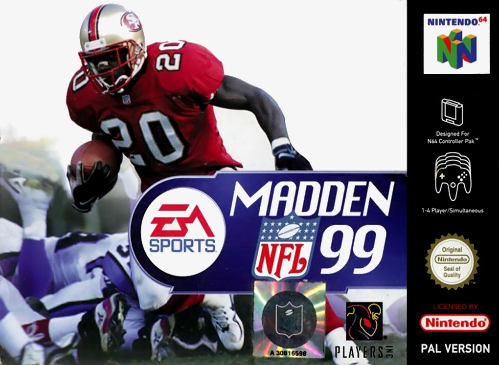 jaquette du jeu vidéo Madden NFL 99