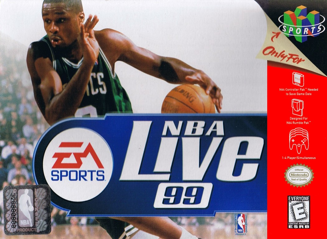 jaquette du jeu vidéo NBA Live 99