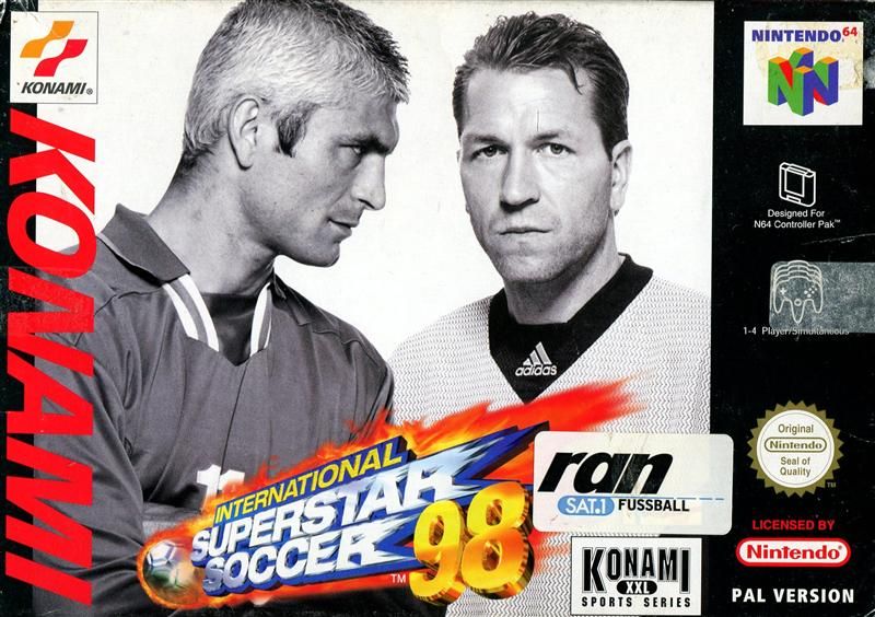 jaquette du jeu vidéo International Superstar Soccer 98