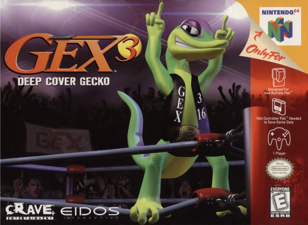 jaquette du jeu vidéo Gex contre Dr. Rez