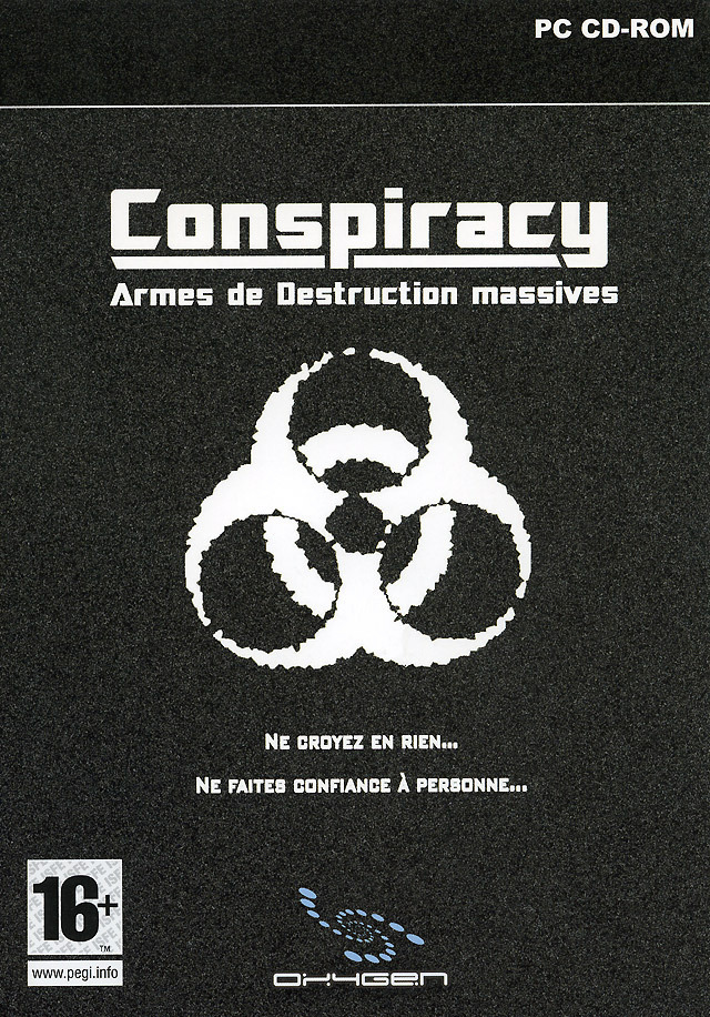 jaquette du jeu vidéo Conspiracy : Armes de Destruction Massives