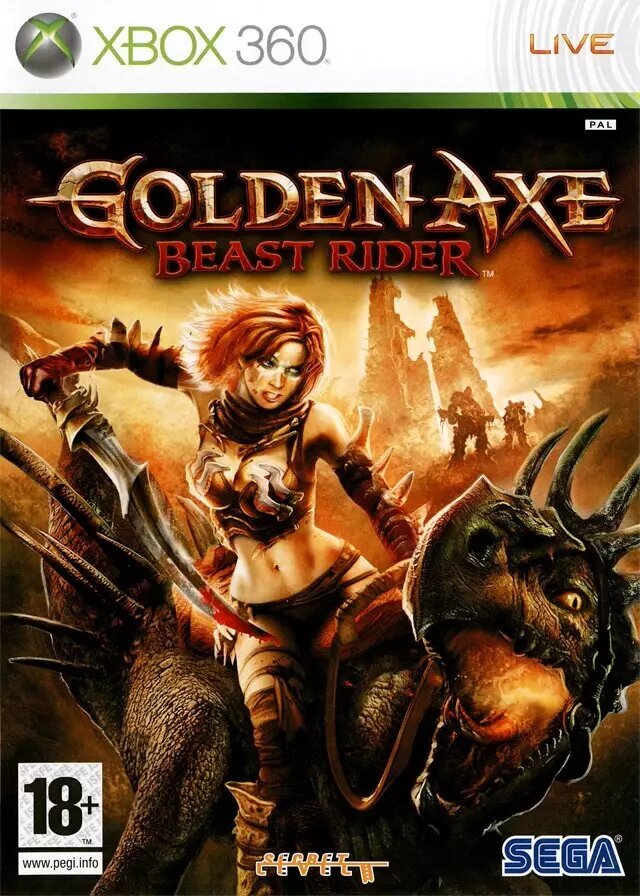 jaquette du jeu vidéo Golden Axe: Beast Rider