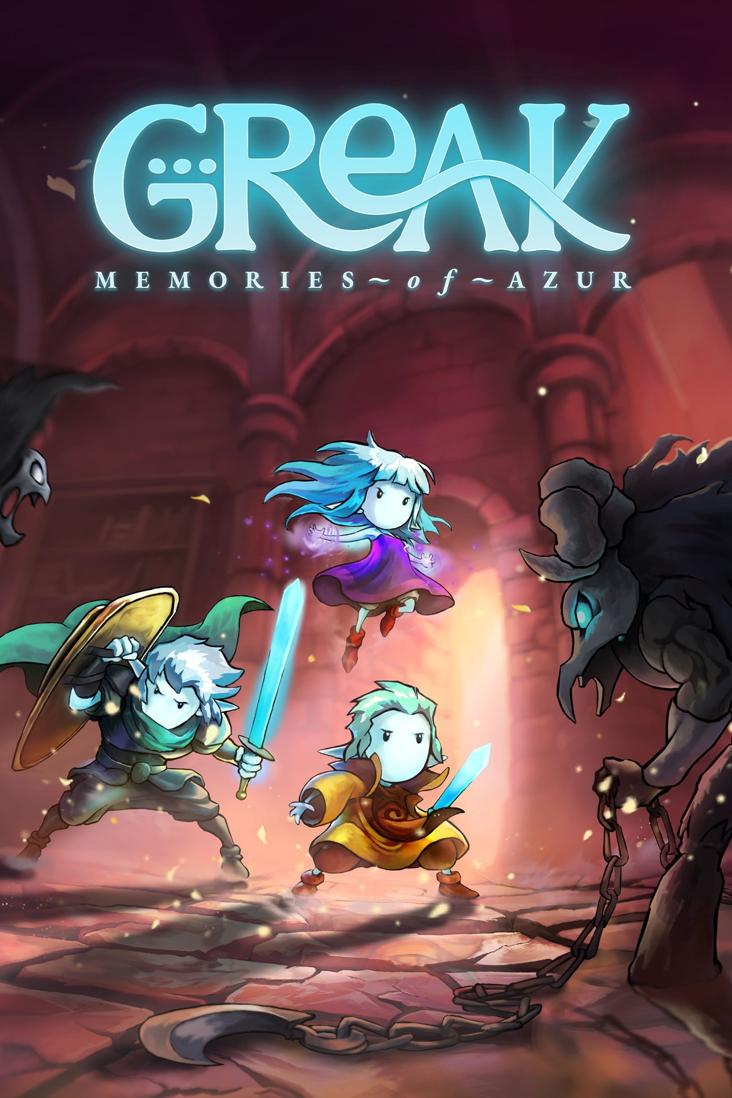 jaquette du jeu vidéo Greak: Memories of Azur