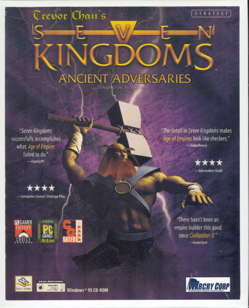 jaquette du jeu vidéo Seven Kingdoms: Ancient Adversaries